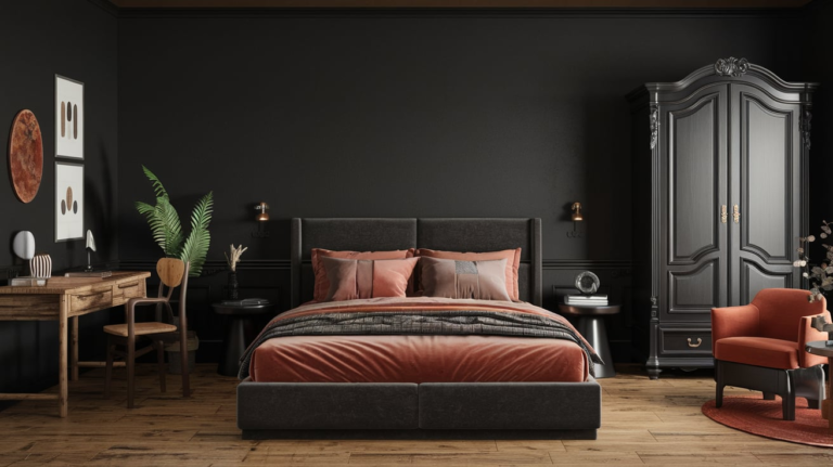 24 Black and Rust Bedroom Ideas: A Bold and Stylish Combo