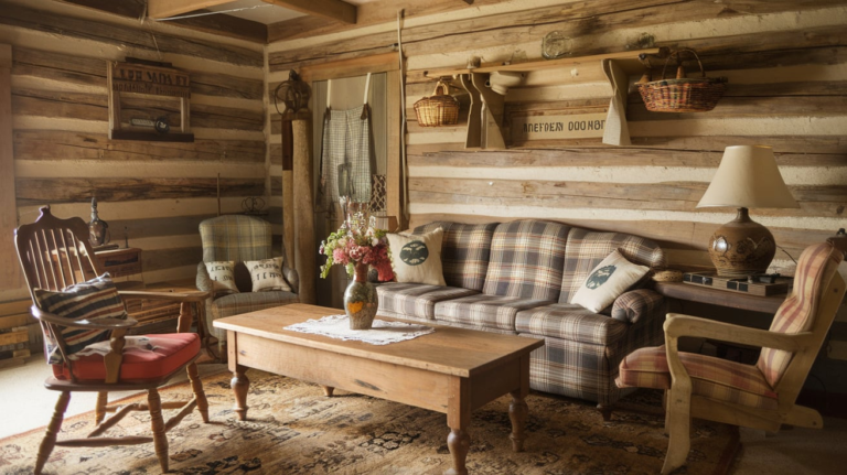 20 Primitive Living Room Ideas