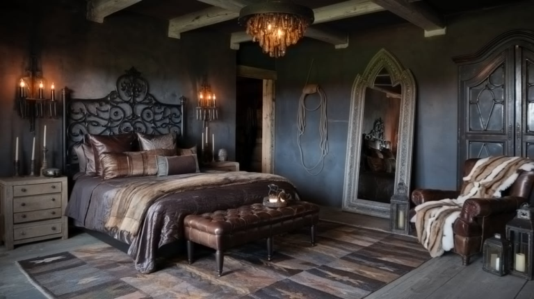 23 Dark Western Bedroom Ideas: Embrace the Mysterious Charm