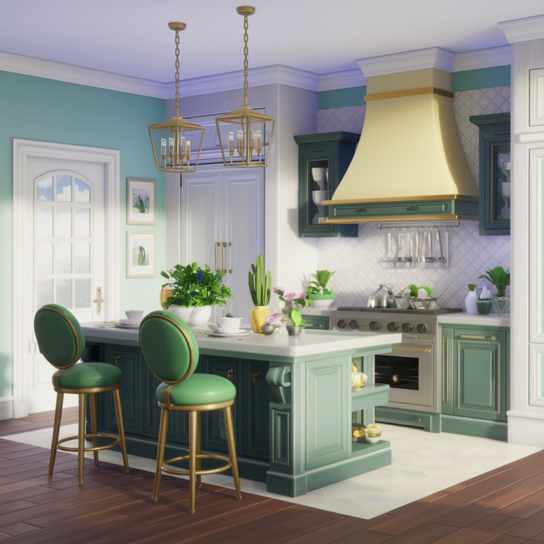 23 Sims 4 CC Kitchen Ideas: Transform Your Virtual Culinary Space