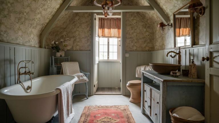 23 English Cottage Bathroom Ideas: Cozy, Charming