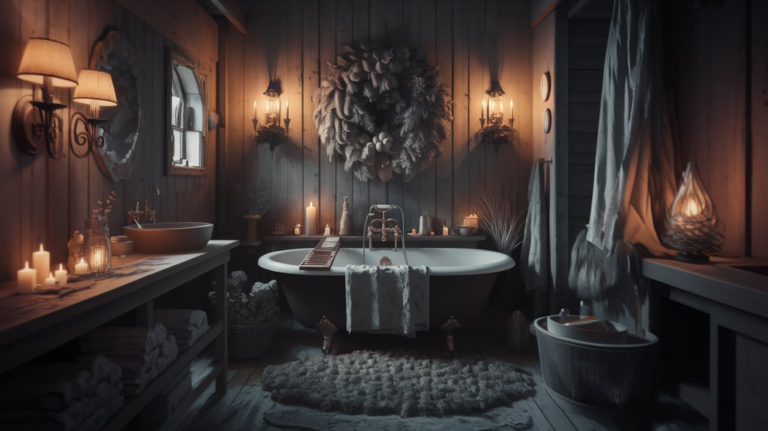 22 Moody Small Bathroom Ideas