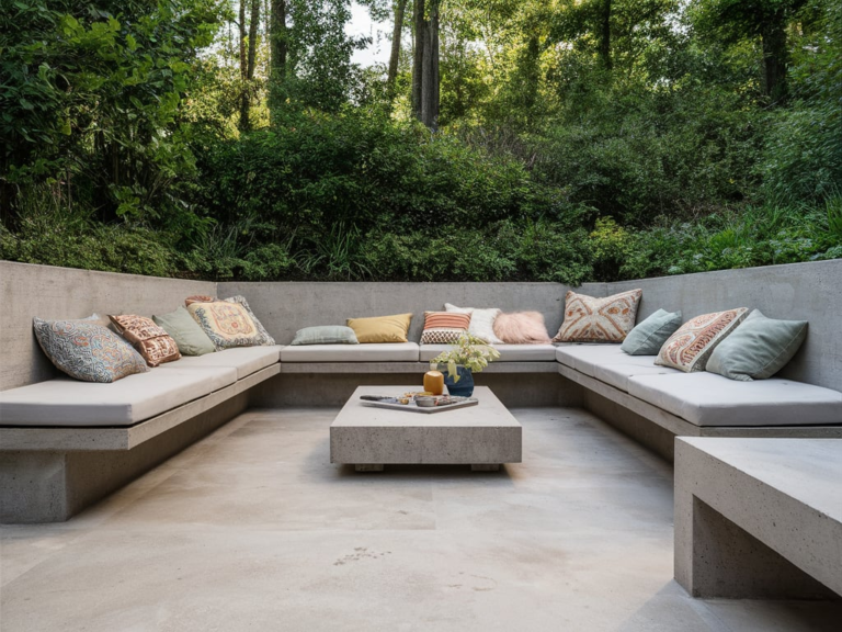 23 Concrete Patio Ideas to Transform Your Outdoor Space