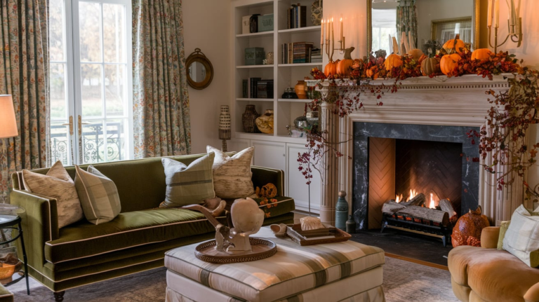 22 Fall Fireplace Mantle Décor Ideas