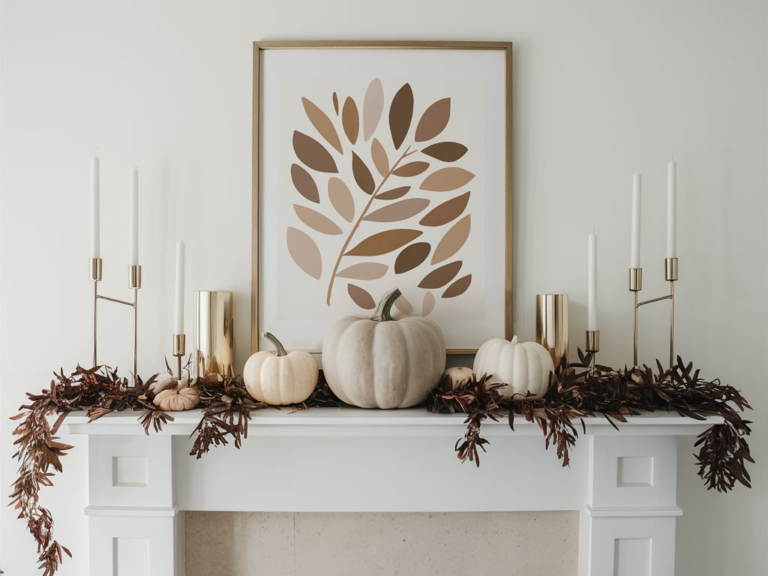 25 Simple Mantle Décor Ideas