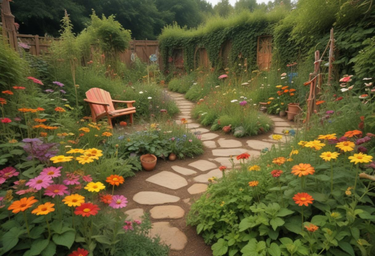 22 Hippie Garden Ideas