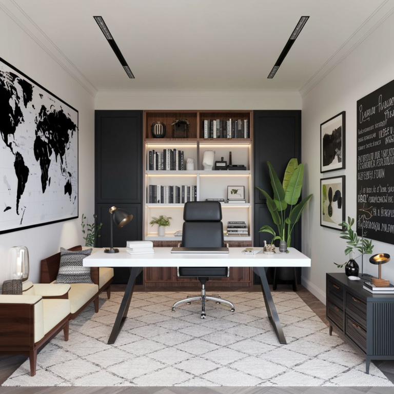 24 Modern Home Office Ideas That Will Supercharge Your Productivity and Style