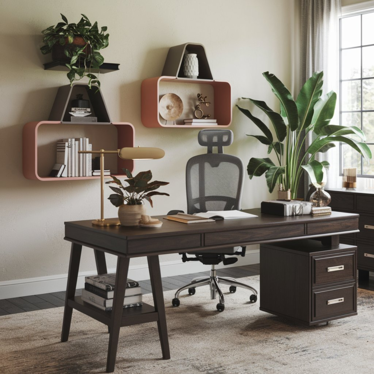 23 Creative Home Office Desk Ideas to Boost Your Productivity