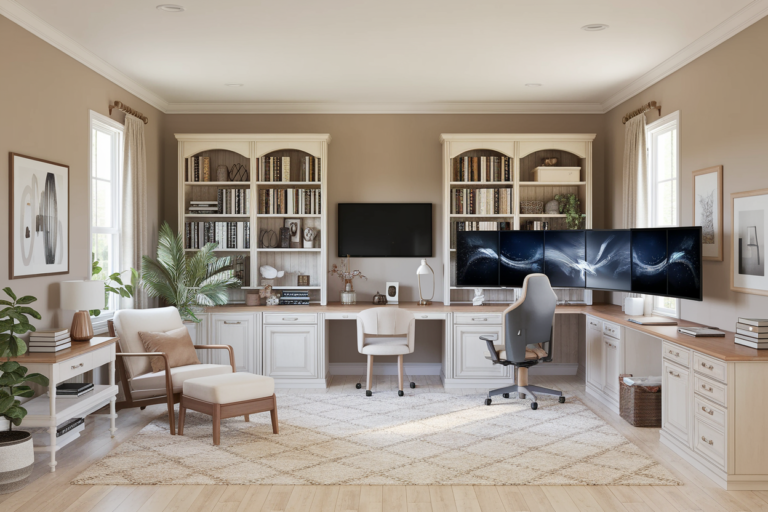 22 Feminine Home Office Classy Ideas