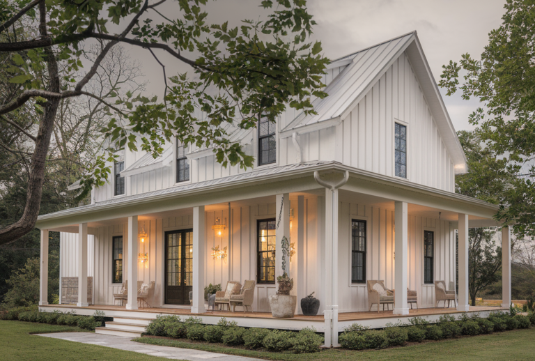 22 Modern Farmhouse Exterior Ideas