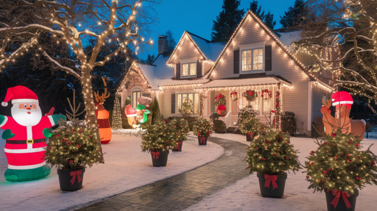 21 Christmas Lights On House Exterior Ideas