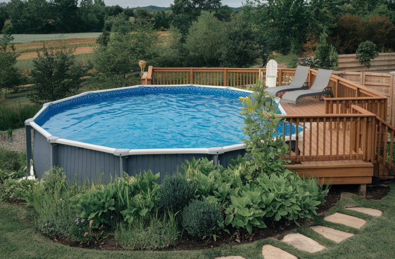 21 Above Ground Pool Deck Ideas for the Ultimate Backyard Oasis