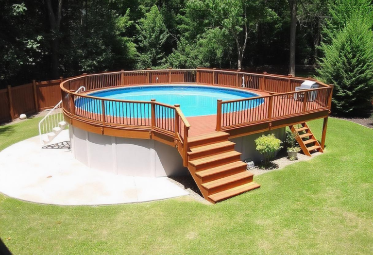 21 Pool Decks for Above Ground Pools Ideas