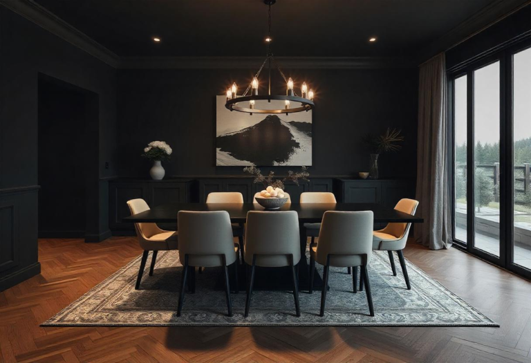 24 Moody Dining Room Ideas