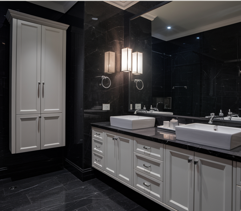 23 Black Powder Room Ideas: Bold, Dramatic & Timeless