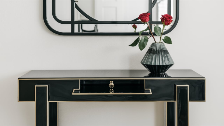 24 Black Entryway Table Ideas for a Stylish First Impression