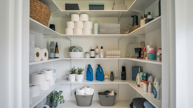 24 Bathroom Closet Organization Ideas