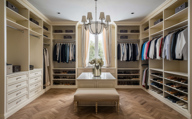 22 Narrow Walk-In Closet Ideas