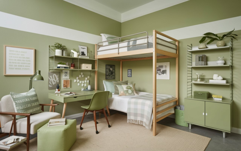 22 Green Dorm Room Ideas