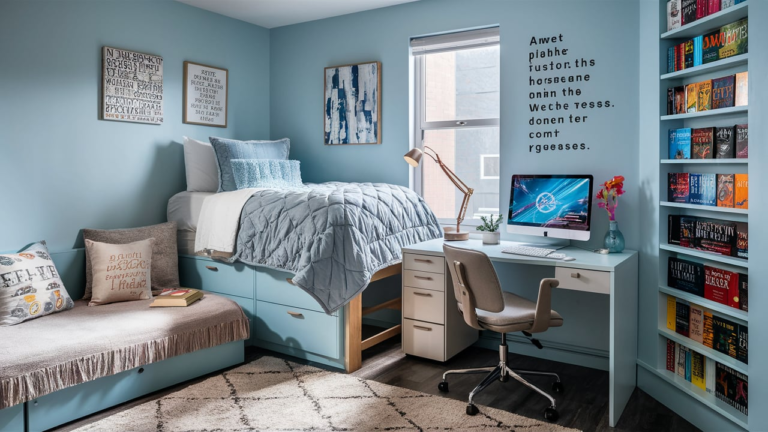 22 Blue Dorm Room Ideas for a Stylish and Cozy Space