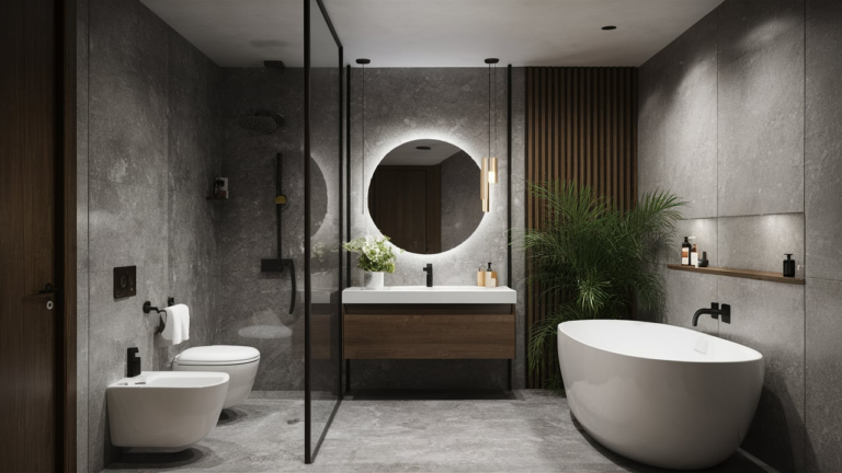 22 Minimalist Style Guest Bathroom Ideas