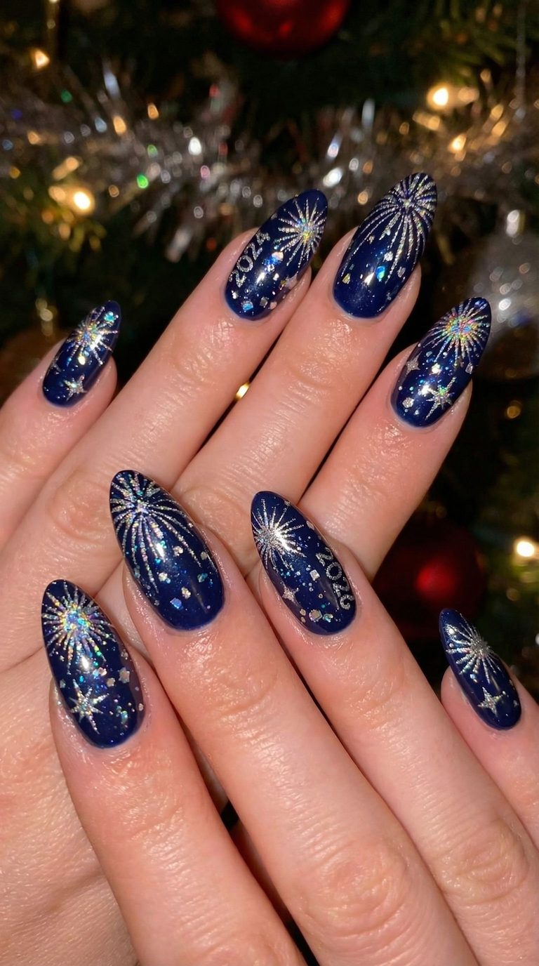 21 New Year’s Nails That Will Make You the Star of Every Party (And How to Actually Pull Them Off)