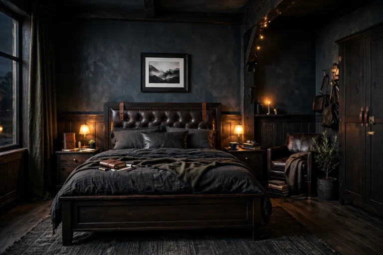 42 Masculine Bedroom Ideas That Go Beyond “Just Paint It Gray”