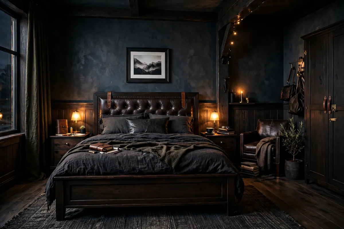 42 Masculine Bedroom Ideas That Go Beyond “Just Paint It Gray”